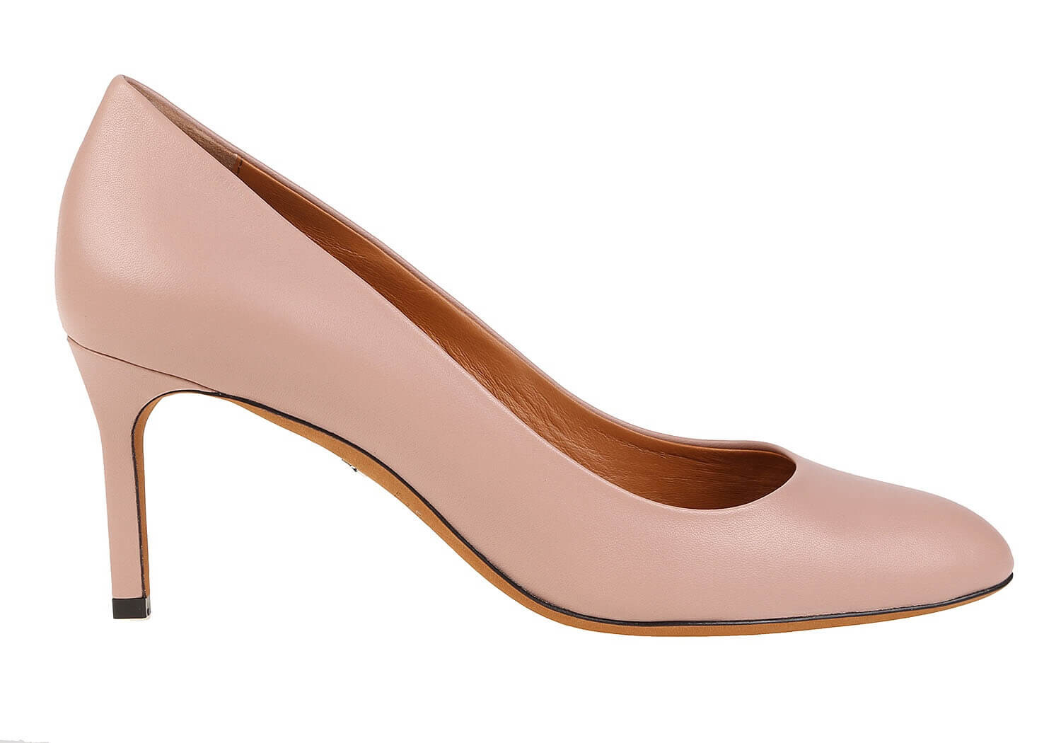 Женские кожаные туфли Bally Edita 6210551 телесного цвета, мультиколор