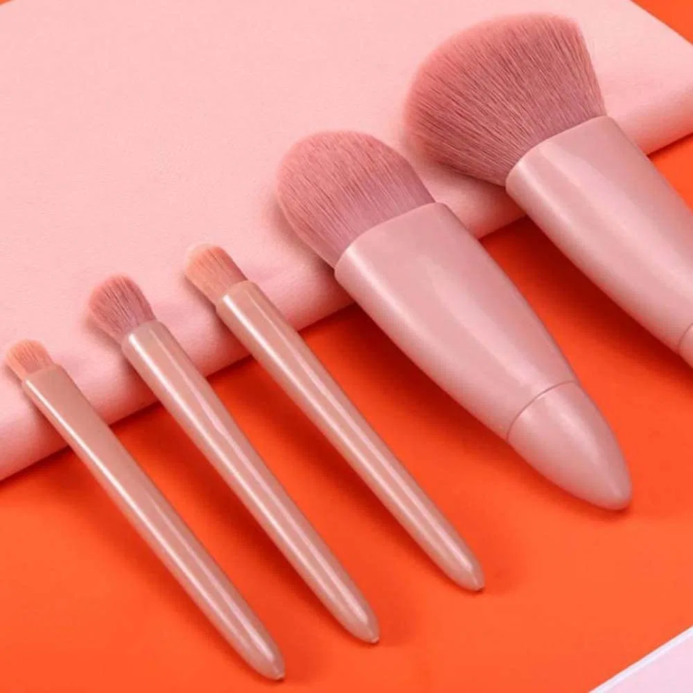 Набор из 5 мини-кистей для макияжа с зеркалом Coshine Coshine, Pack Of 5 With Mirror — фото 3
