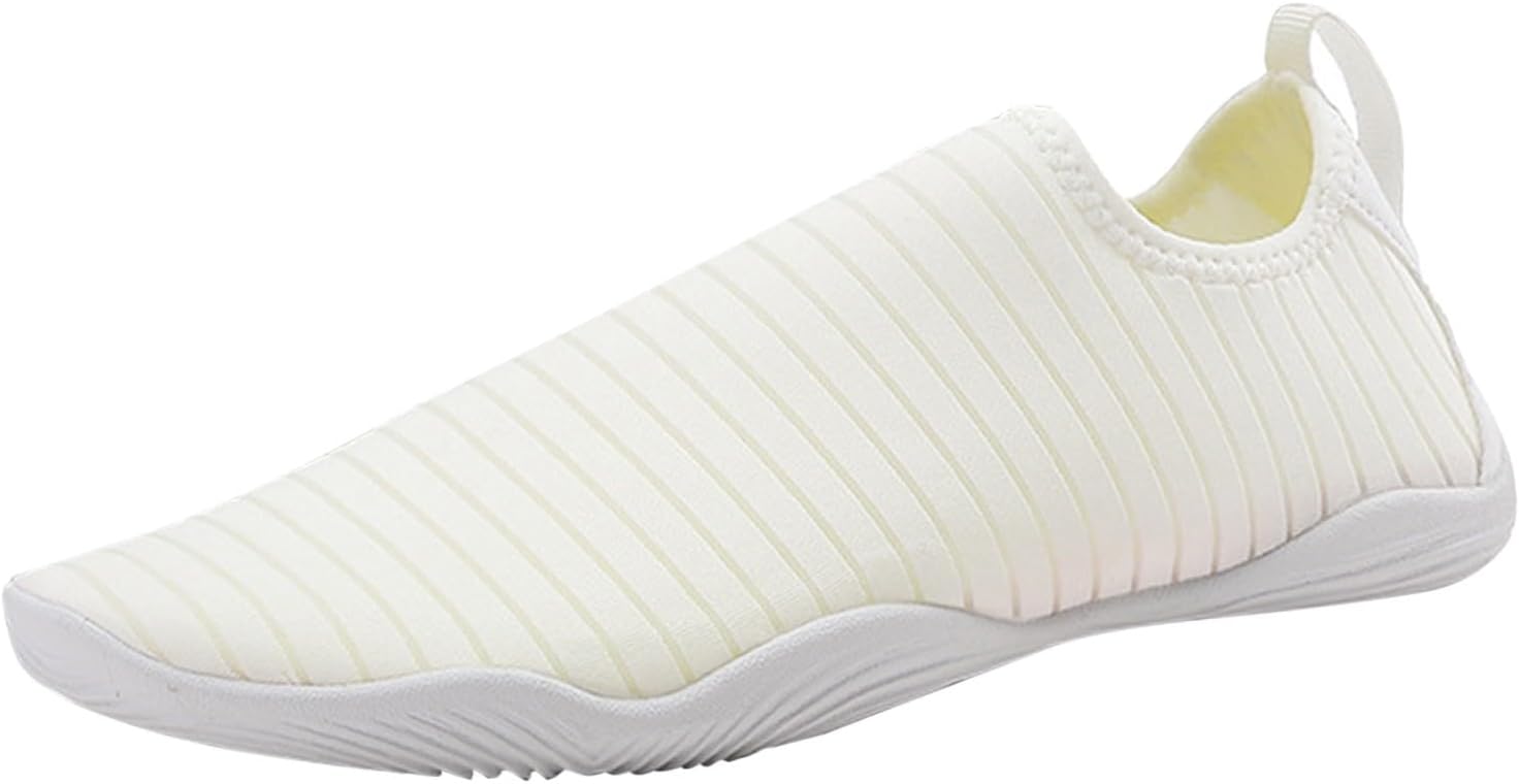 

Мужские и женские водные туфли Быстросохнущие носки Обувь для пляжа, плавания, спорта, йоги, дышащие, легкие, мужские кроссовки 12 Generic, белый