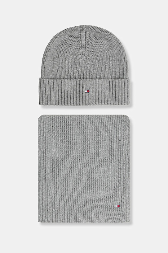 

Шапка и шарф Tommy Hilfiger, серый