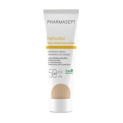 

Heliodor Face Тонирующий солнцезащитный крем Spf50 50 мл Pharmasept