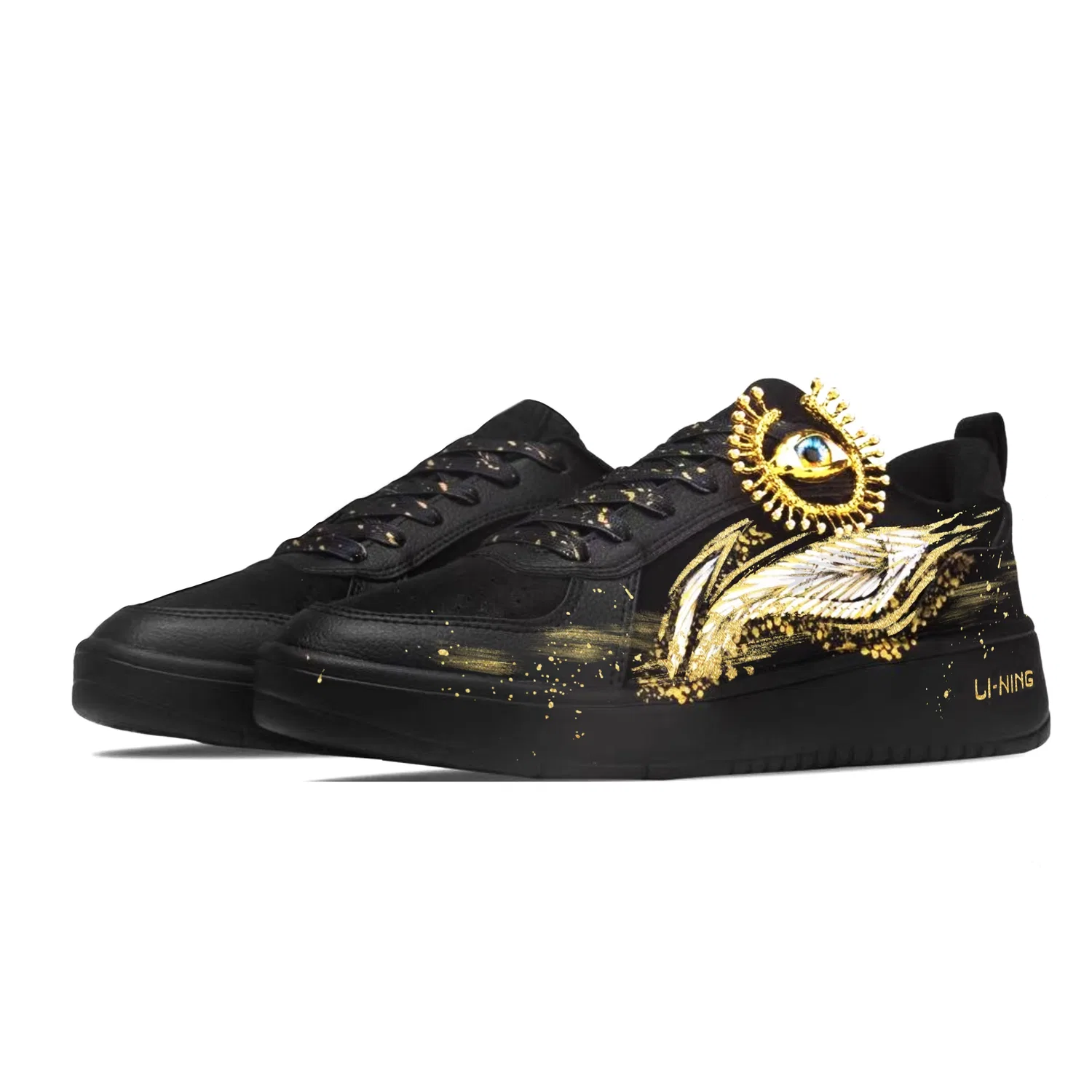 Кроссовки скейтбордические Li-Ning Black — фото 4