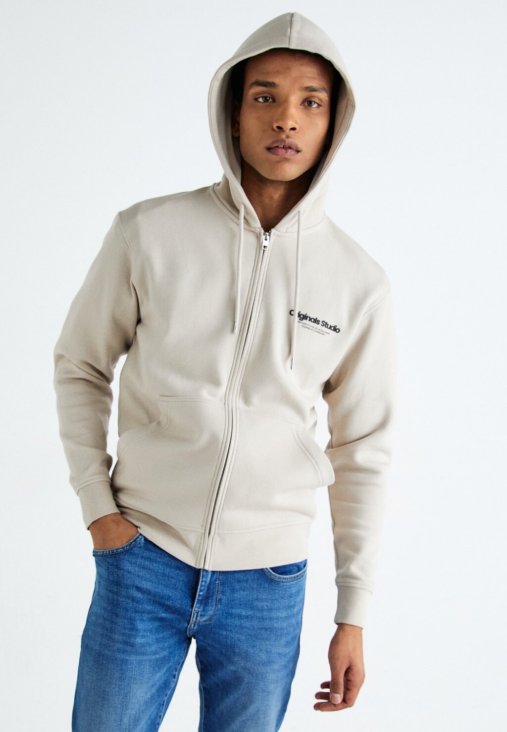 

Толстовка JORVESTERBRO HOOD Jack & Jones, цвет moonbeam