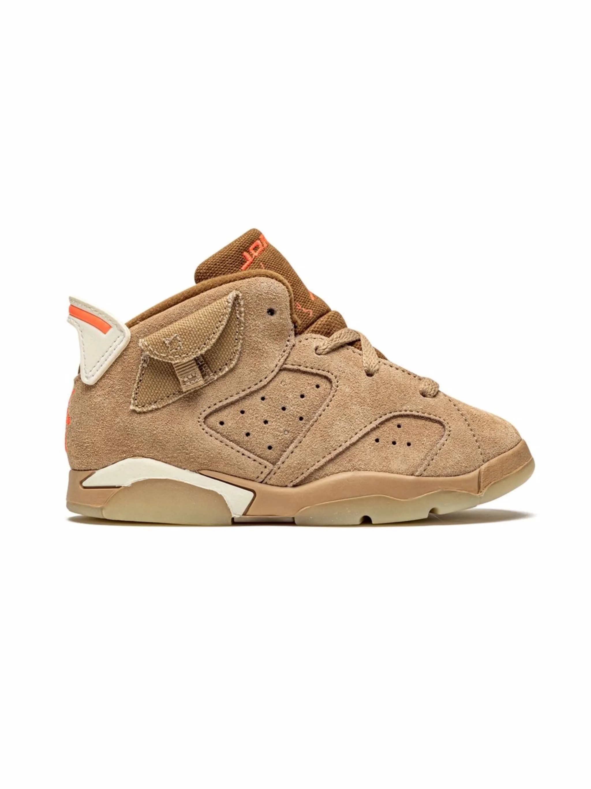 Кроссовки Air Jordan 6 Retro Jordan Kids, коричневый — фото 2