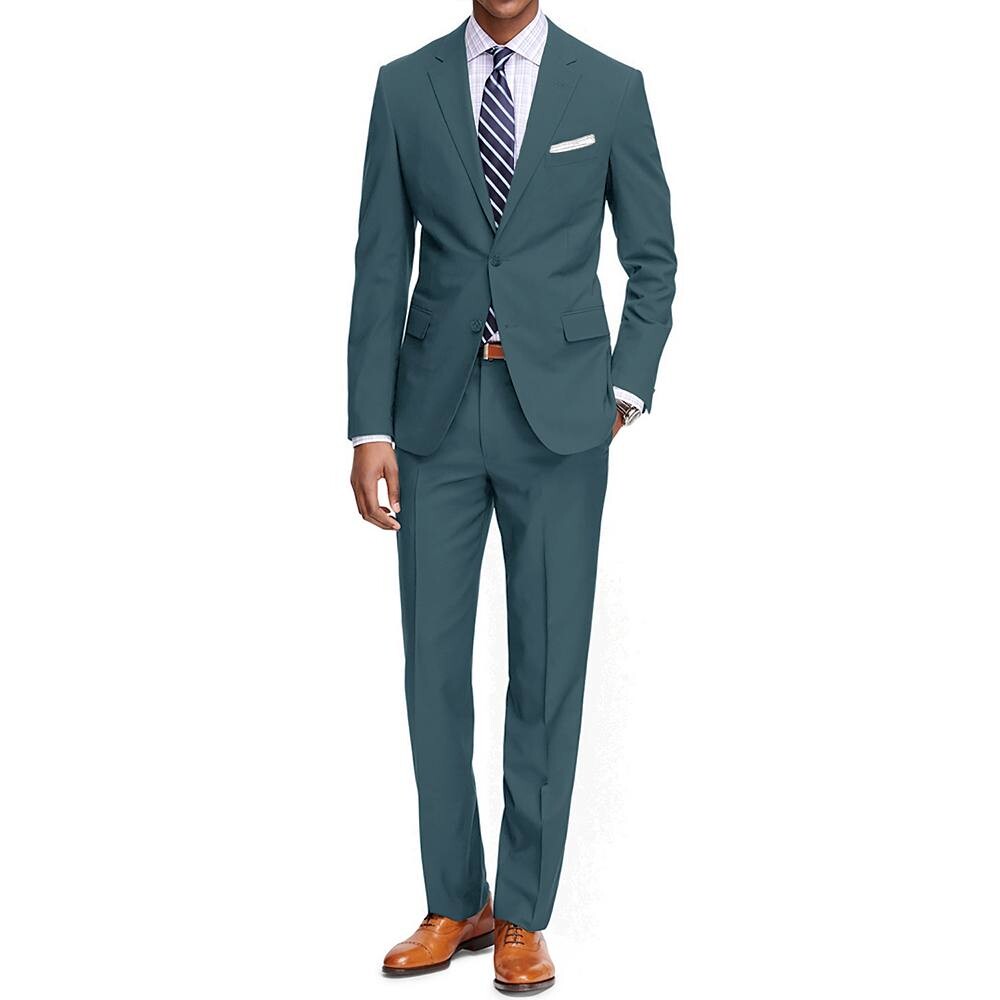 

Мужской классический костюм из 2 предметов Braveman, цвет Sea Green