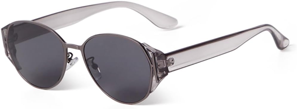 

Солнцезащитные очки с защитой UV400 | Линзы коричневого цвета с леопардовым принтом, овальная оправа с заклепками | Для женщин и мужчин, для занятий спортом на открытом воздухе и вождения DSVIGF, 04