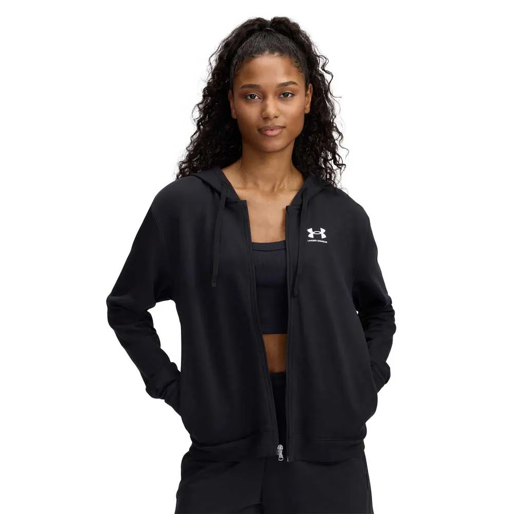 

Толстовка Under Armour Rival Terry full zip, черный
