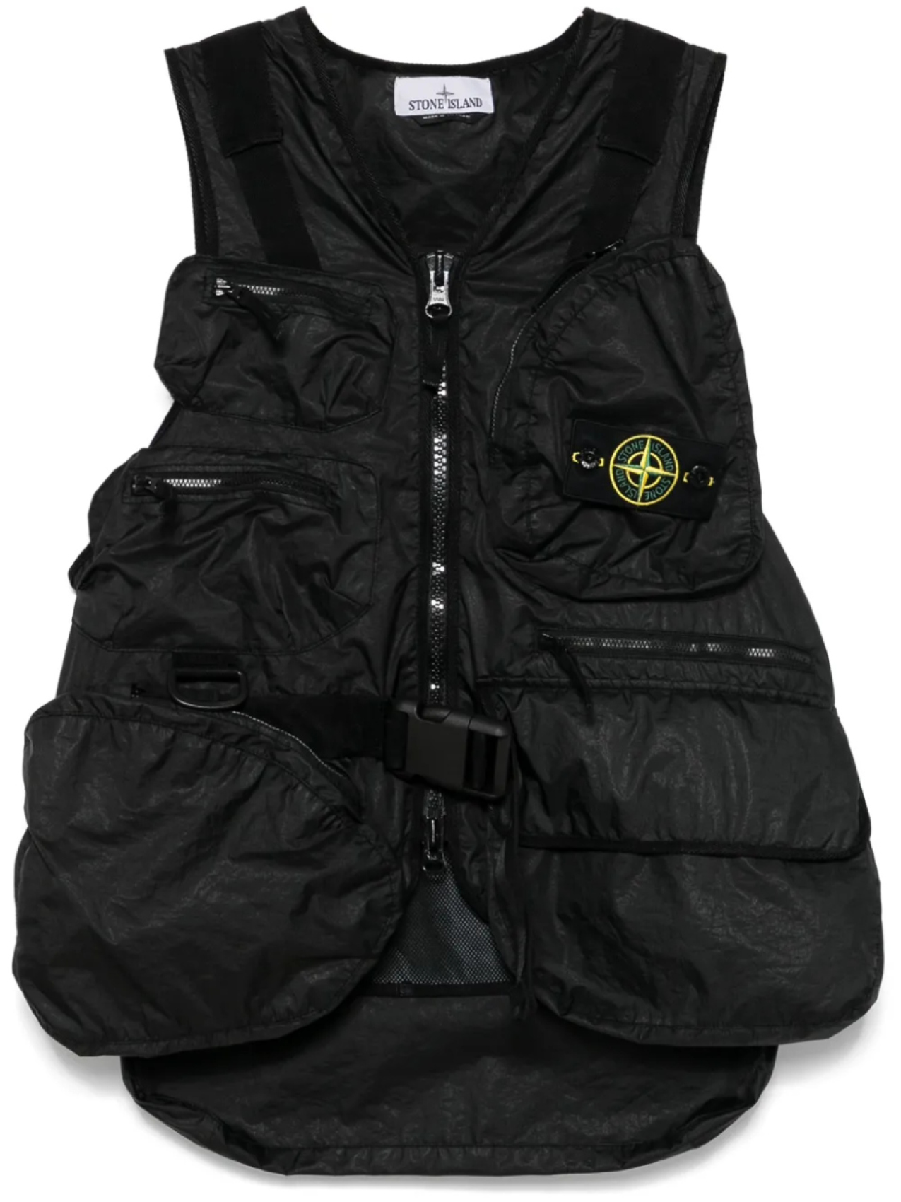 

Жилет Stone Island Membrana 3L TC, черный