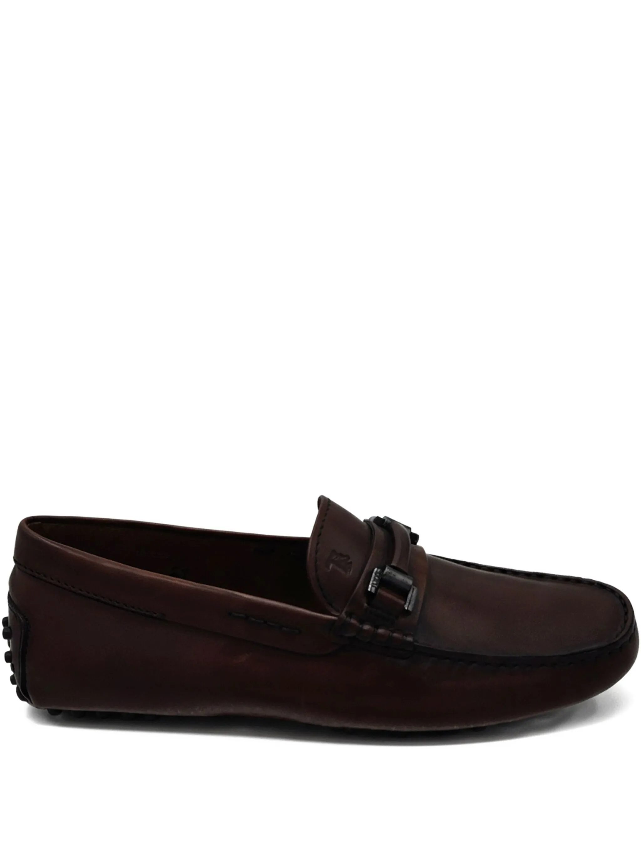 Кожаные мокасины Morsetto t Tod'S, коричневый
