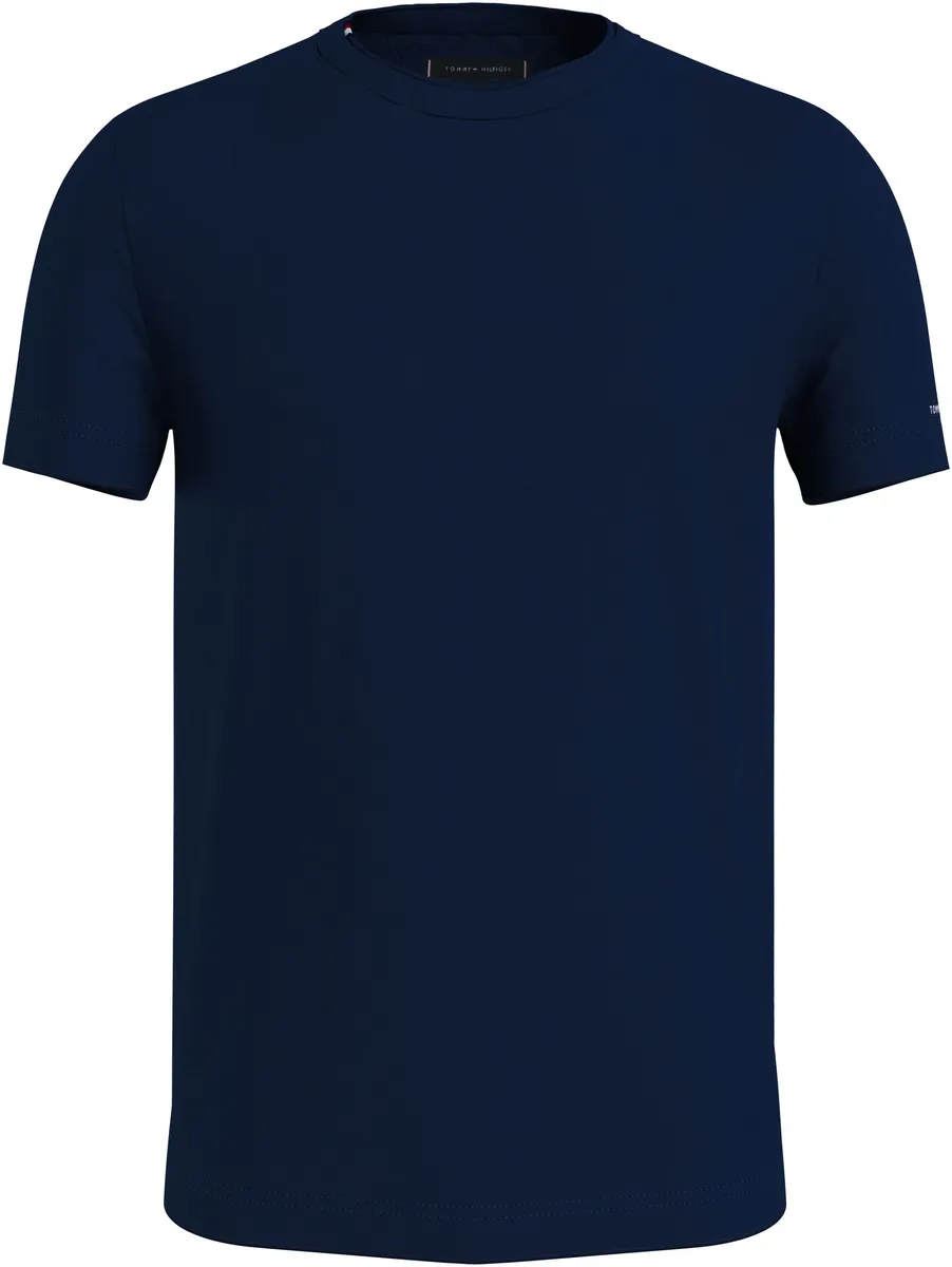 

Футболка Tommy Hilfiger "TOMMY LOGO SLEEVE TEE" с надписью логотипа на рукаве, цвет Desert Sky