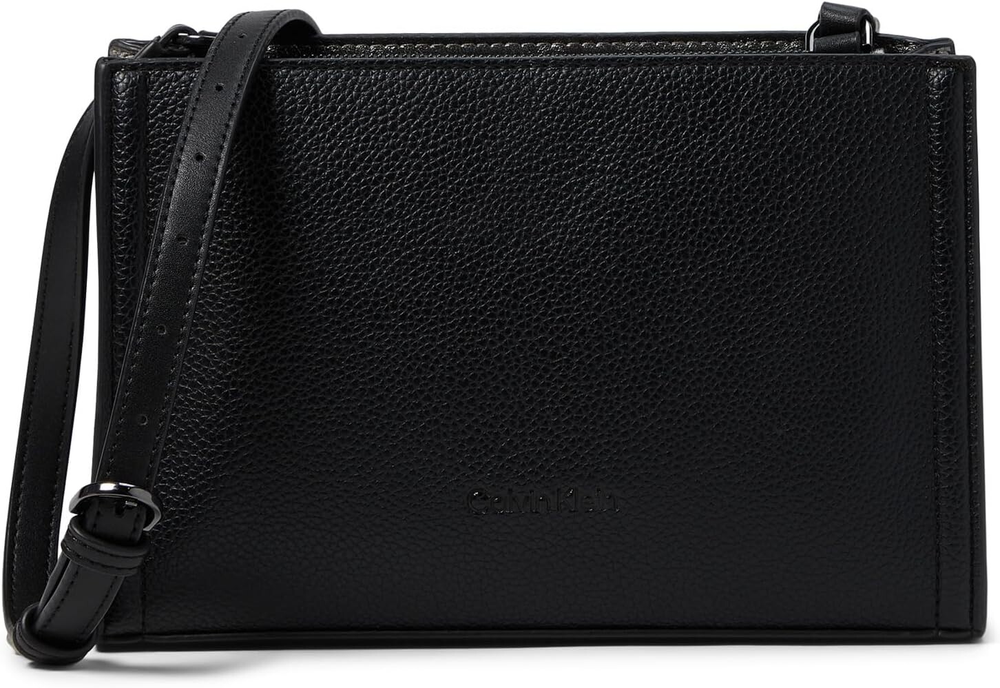 

Сумка кросс-боди Calvin Klein Deesha Tailored Crossbody, цвет Black/Gunmetal, Черный, Сумка кросс-боди Calvin Klein Deesha Tailored Crossbody, цвет Black/Gunmetal