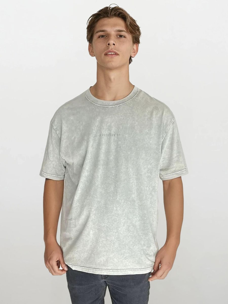 

Рубашка A Question Of (AQO) Ozzy Tee Acid, пыльно-синий