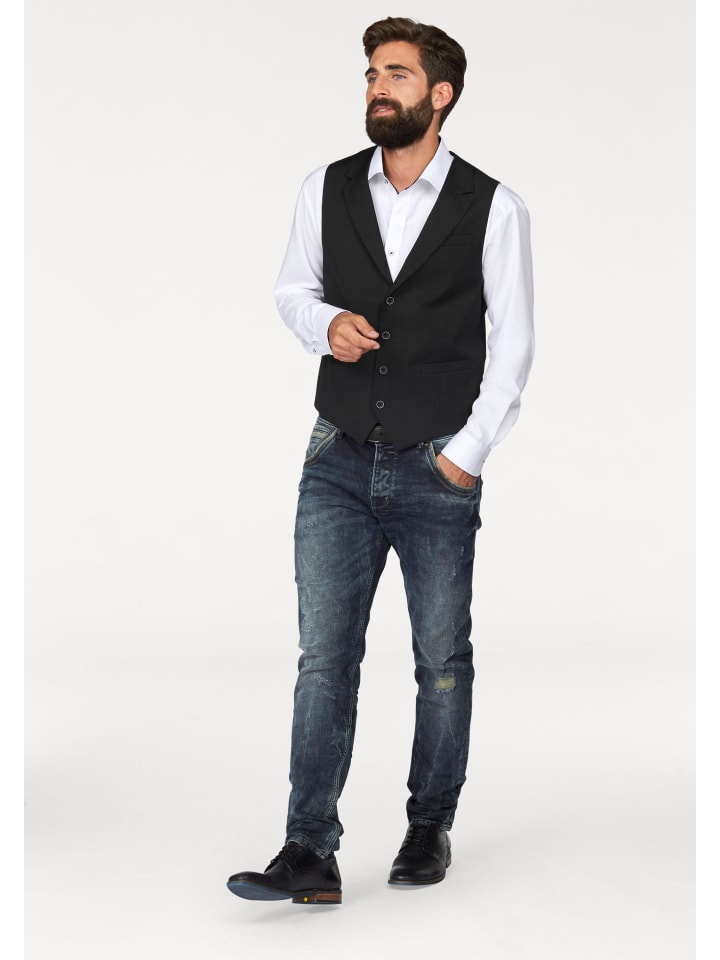 

Bruno Banani Короткий жилет черного цвета