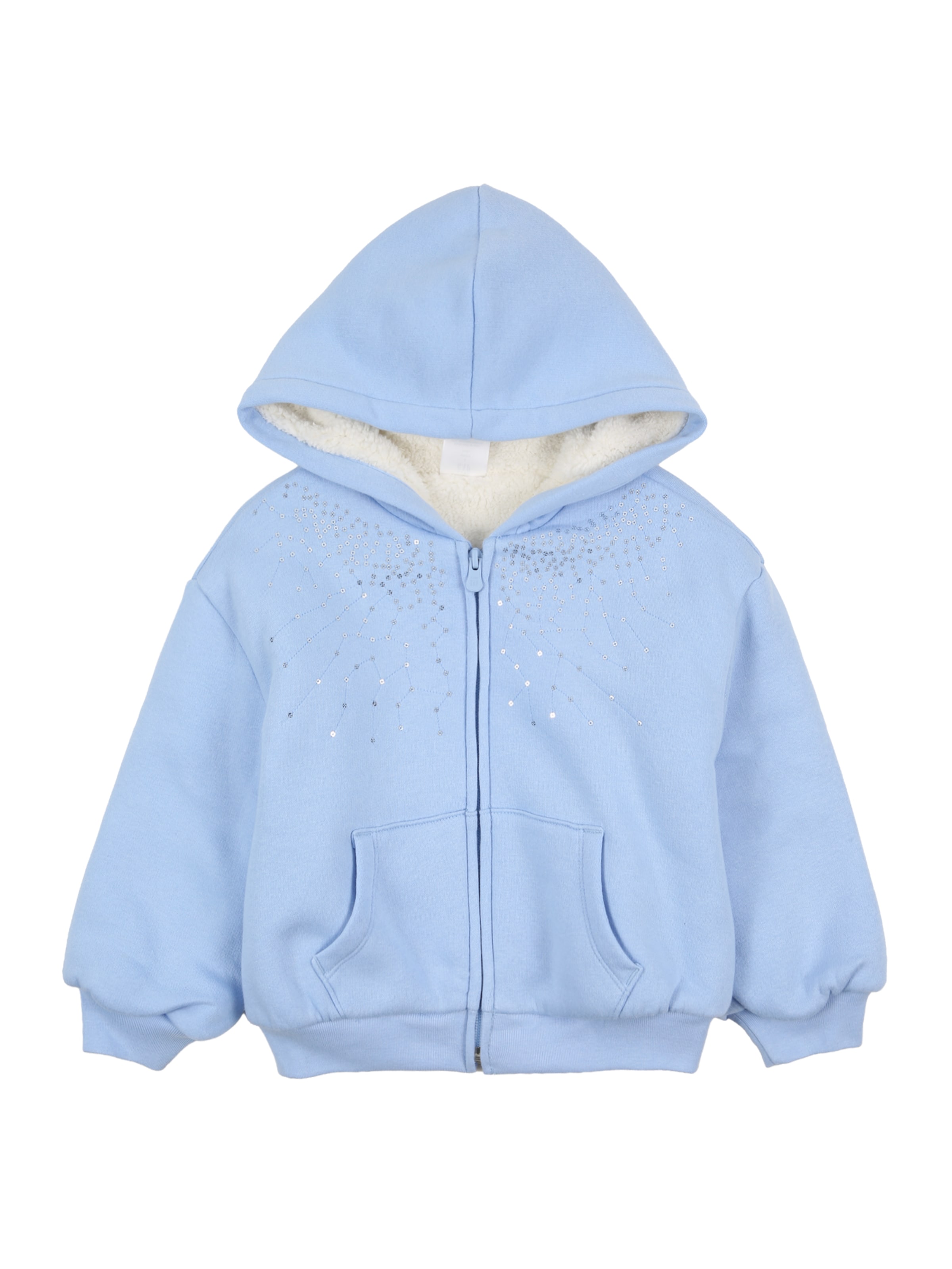 

GAP Худи на молнии в светло-голубом цвете