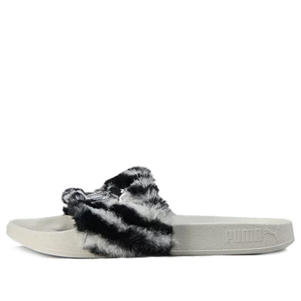 Тапочки leadcat ftr zebra slide Puma, черный
