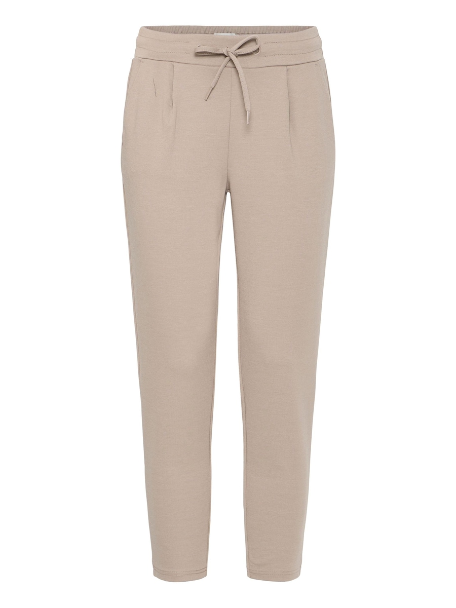 

Зауженные брюки со складками спереди ICHI IHKate, серо-коричневый