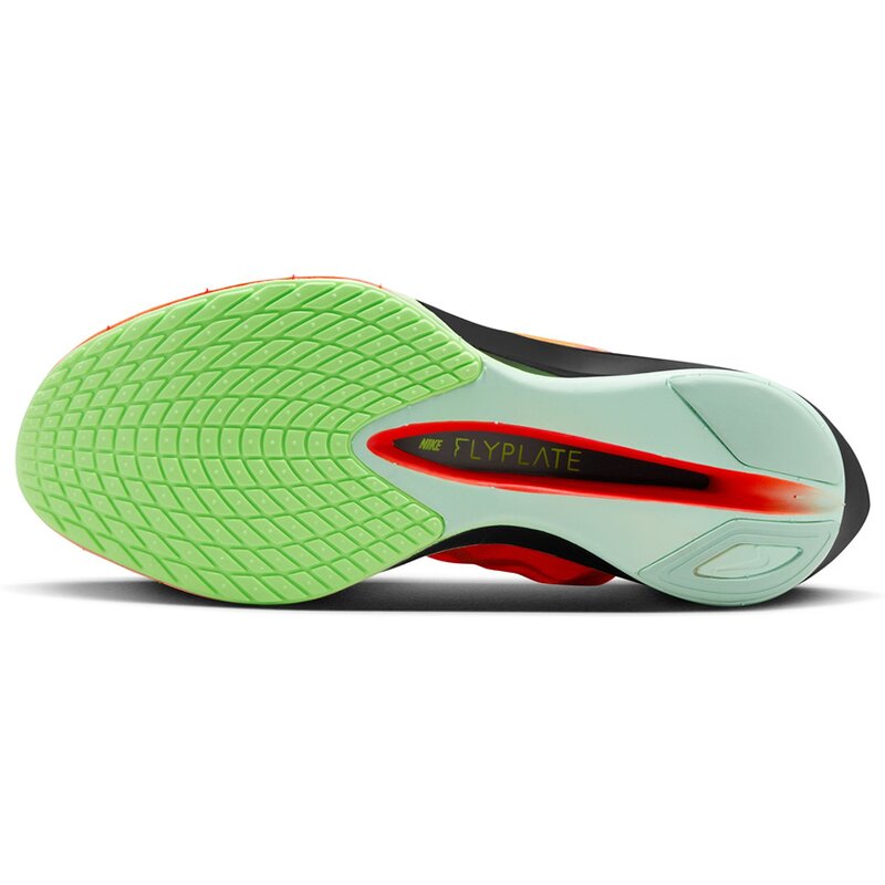 Теннисные туфли для улицы с Zoomx Vaporfly Next% 4 Nike, цвет bright crimson/lime blast-mint foam — фото 2