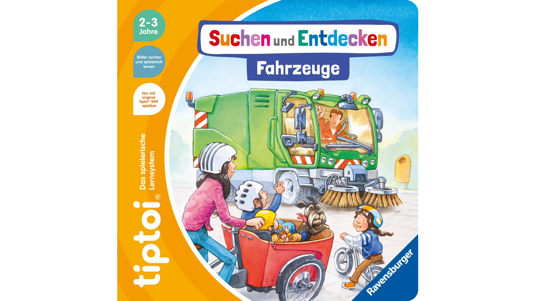 

Ravensburger Tiptoi Search and Discover — Транспортные средства