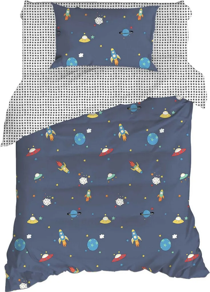 

Пододеяльник L'Essentiel Linge de Maison, темно-синий