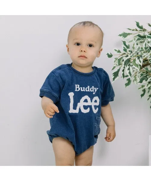 Боди с коротким рукавом Buddy Lee индиго 70-80 см синий
