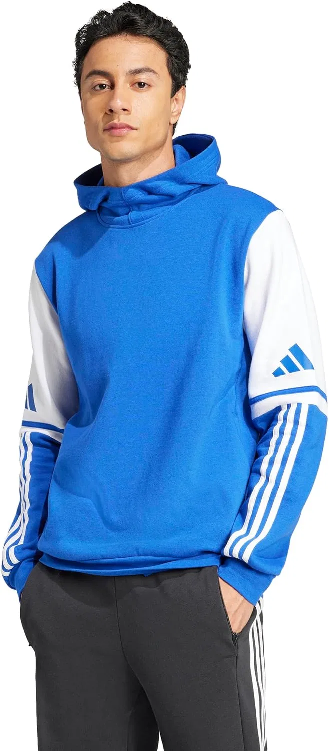 Толстовка с капюшоном Adidas Men's Squadra 25, сине-белый
