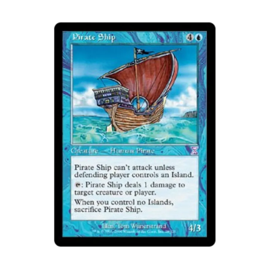 

CCG Пиратский корабль (клавиша R), MTG - Time Spiral, Time-Shifted