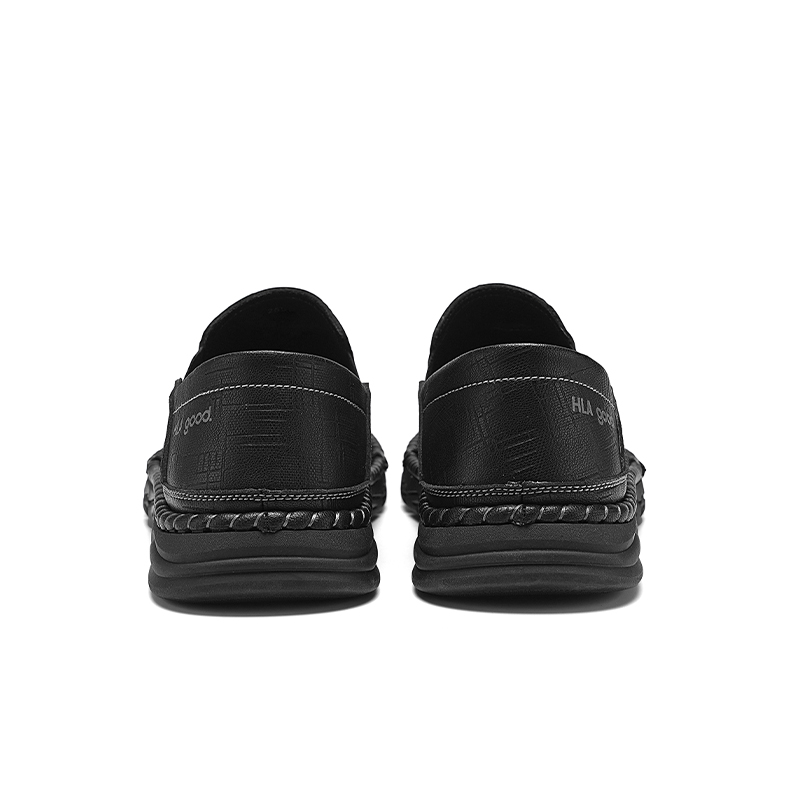 HLA Мужские повседневные кроссовки Low Top черные, цвет Black — фото 4