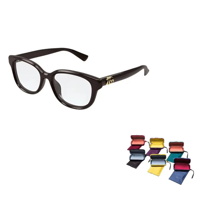 

Очки с квадратной оправой GUCCI, 004 (коричневый frame with transparent lens)