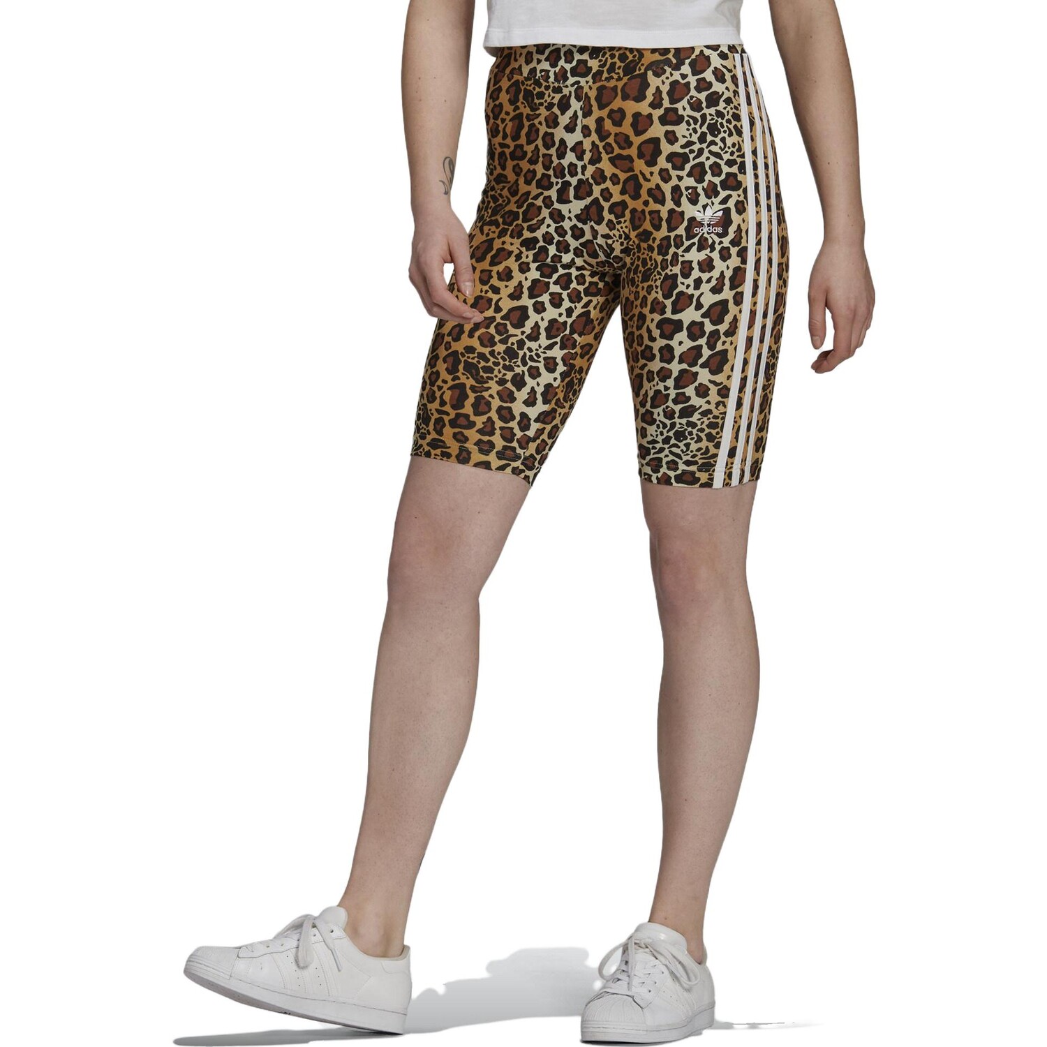 

Спортивные шорты женские коричневые Adidas