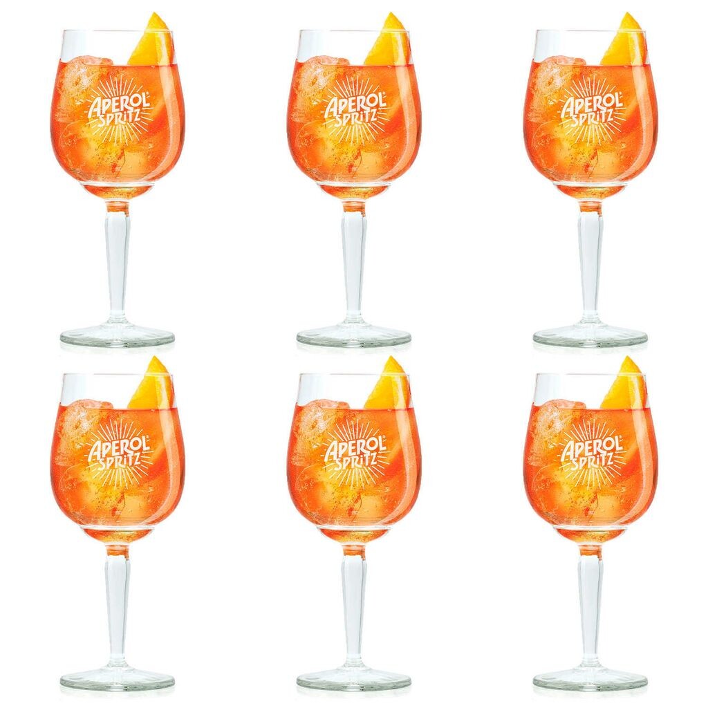 

Стаканчики Aperol Spritz 450 мл - 6 шт