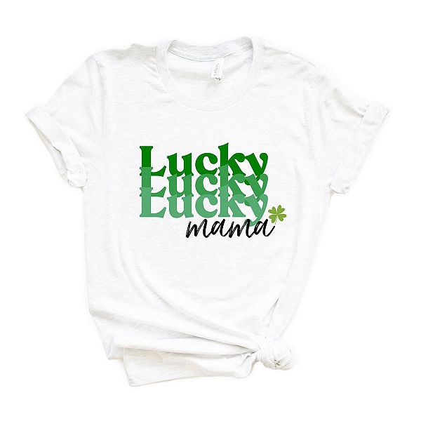 

Футболка Lucky Mama с принтом и коротким рукавом Simply Sage Market, White, Белый, Футболка Lucky Mama с принтом и коротким рукавом Simply Sage Market, White