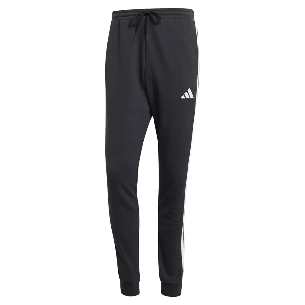 Джоггеры adidas Essential 3 Stripes French Terry, черный — фото 3
