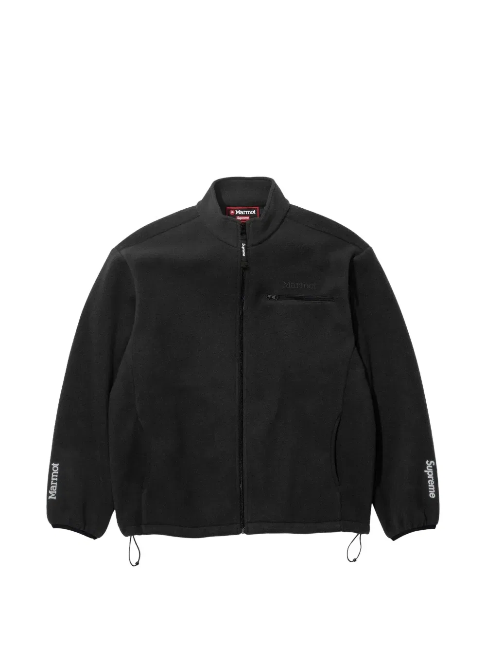 Флисовая куртка Supreme, черный