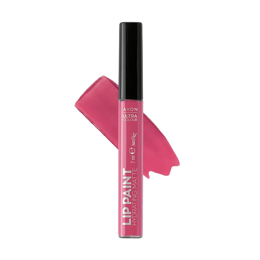 

Увлажняющая жидкая губная помада Avon Lip Paint - Crushed Orchid - 7 мл