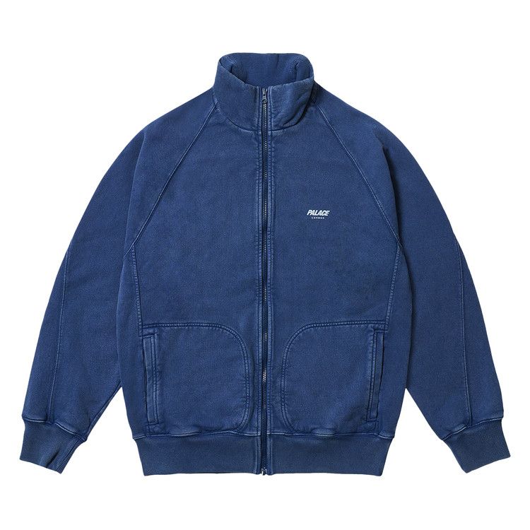 

Толстовка Palace Pigment Wash Palace London Zip Funnel, Navy