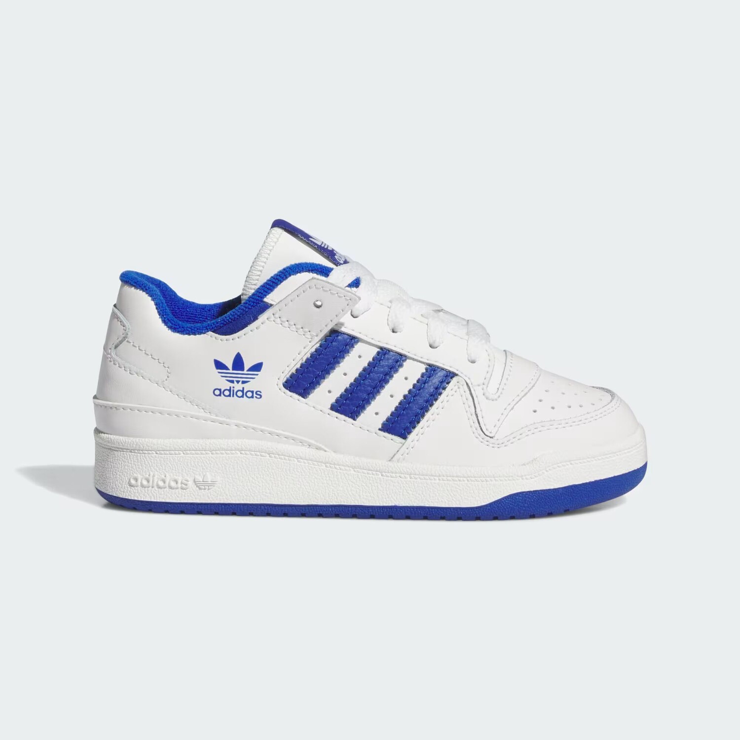 

Forum Кроссовки Low CL для детей Adidas, цвет Core White/Royal Blue/Core White