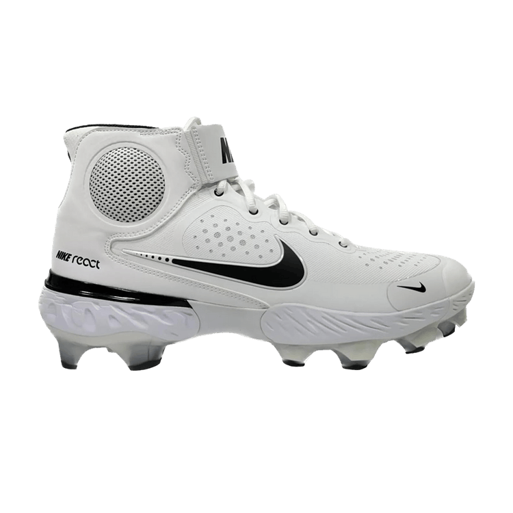 

Кроссовки Alpha Huarache Elite 3 Mid MCS 'White Black', белый