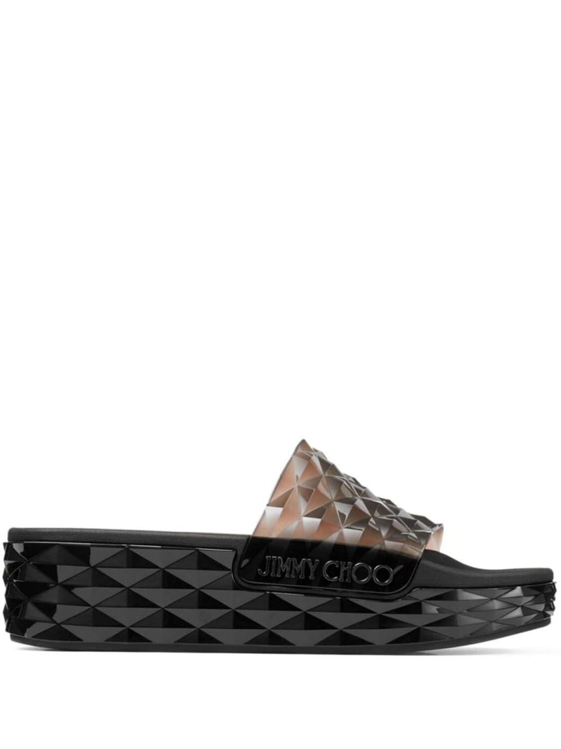 

Jimmy Choo шлепанцы Diamond на платформе, черный