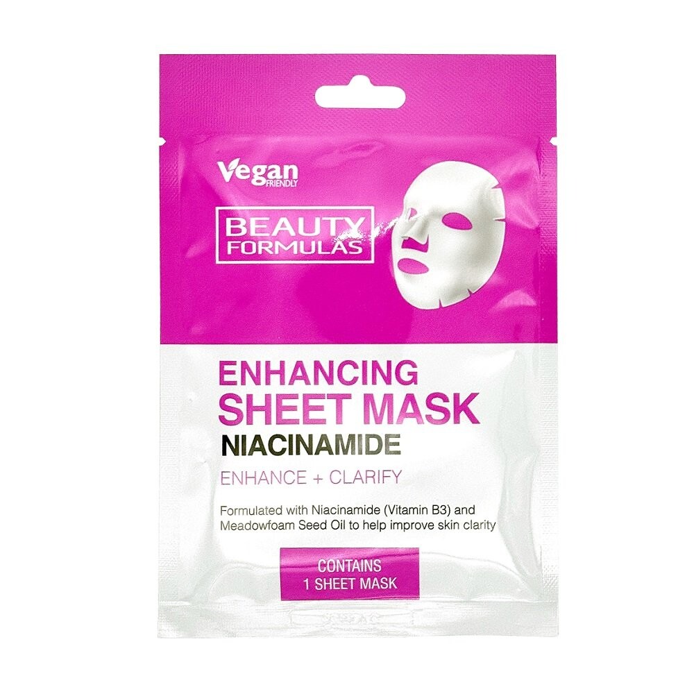 

Beauty Formulas, Укрепляющая тканевая маска, 1 шт