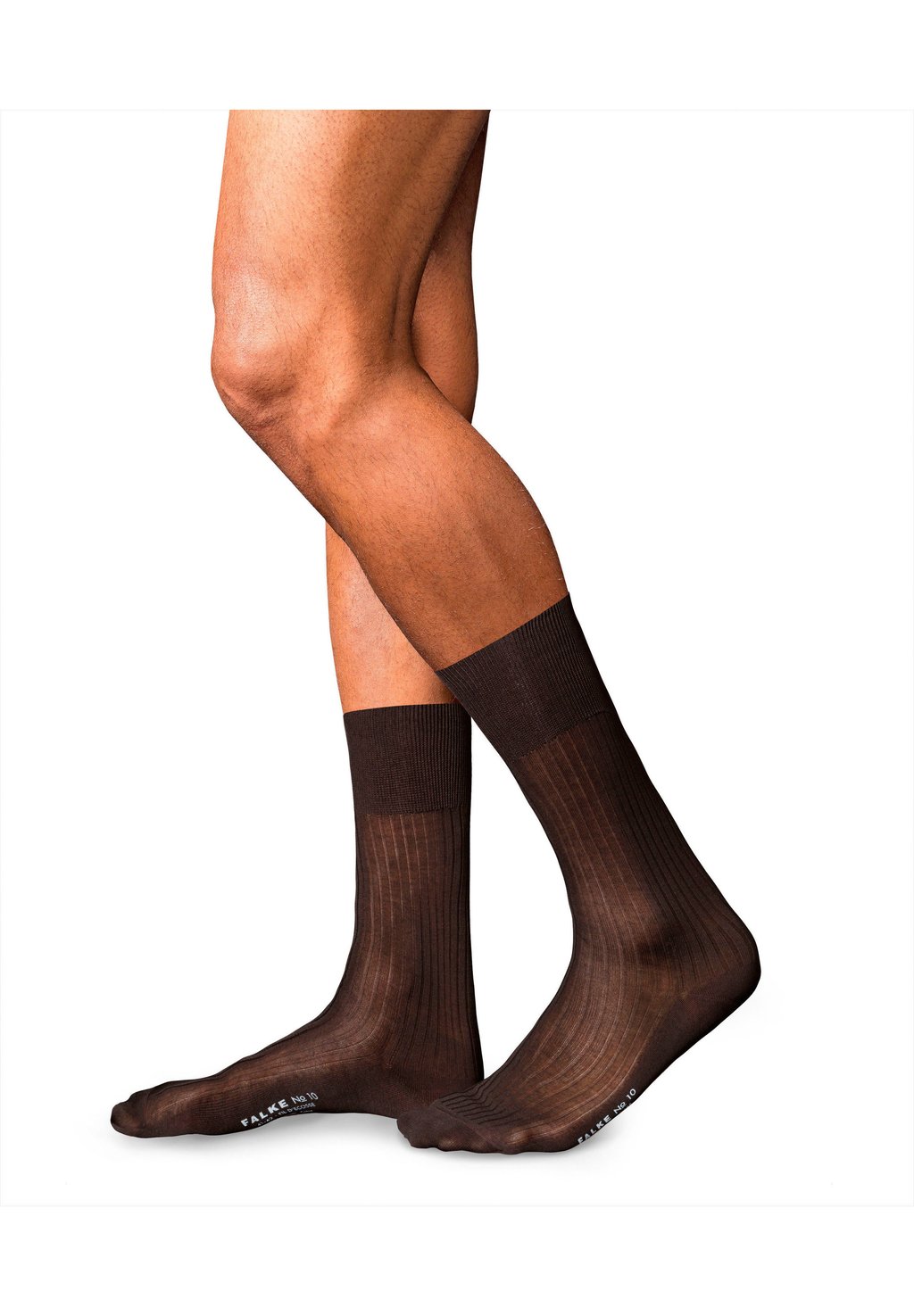 

Носки No. 10 Pure Fil d´Écosse Luxury Line FALKE, коричневый