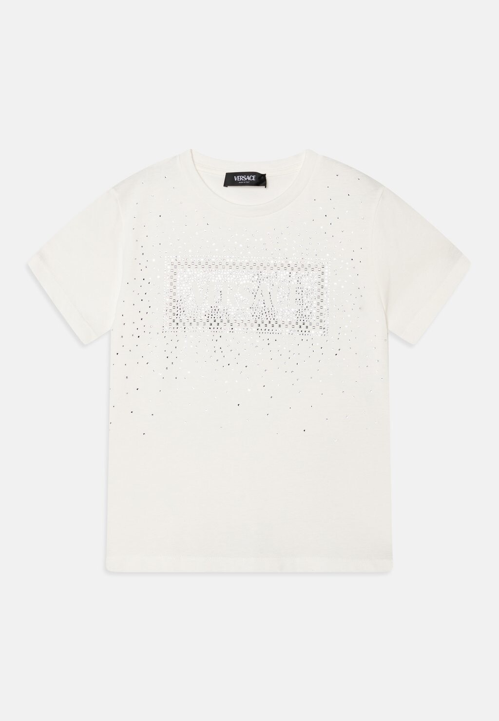 

Футболка LOGO STRASS UNISEX Versace, белый