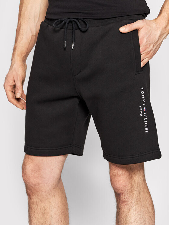 

Спортивные шорты regular fit Tommy Hilfiger, черный