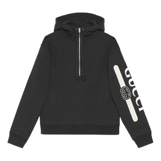 

Толстовка men's printing black Gucci, черный