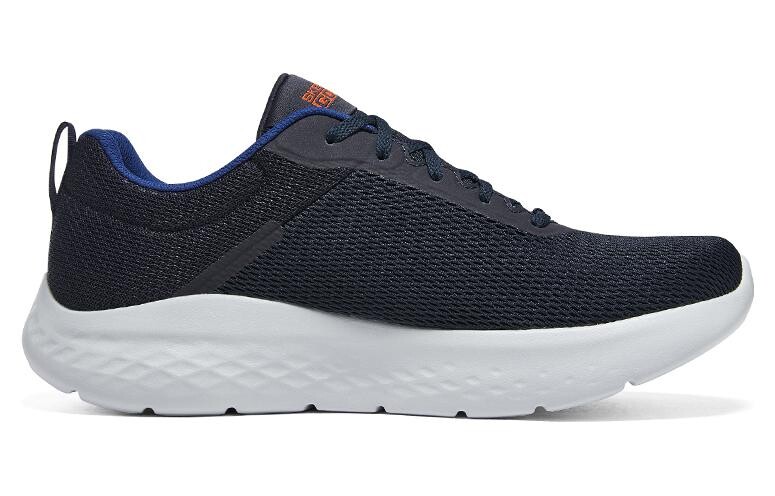 Кроссовки для бега Go Run Lite мужские с низким верхом синего цвета Skechers — фото 2