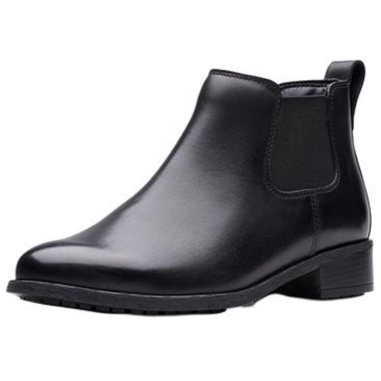 Женские ботинки Clarks челси с острым носком, черный — фото 2