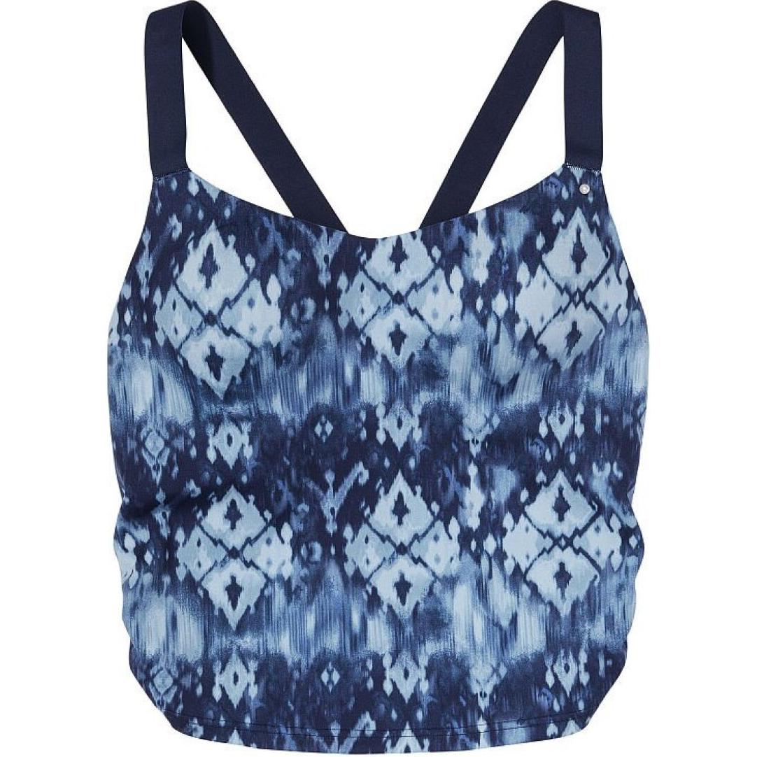 

Victoria's Secret Топ-майка женская темно-синяя с принтом