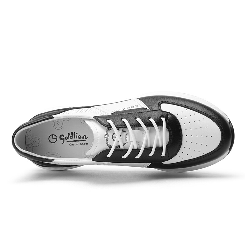 Кроссовки мужские Lifestyle Shoes Men Low-Top Goldlion, цвет White/Gray — фото 3