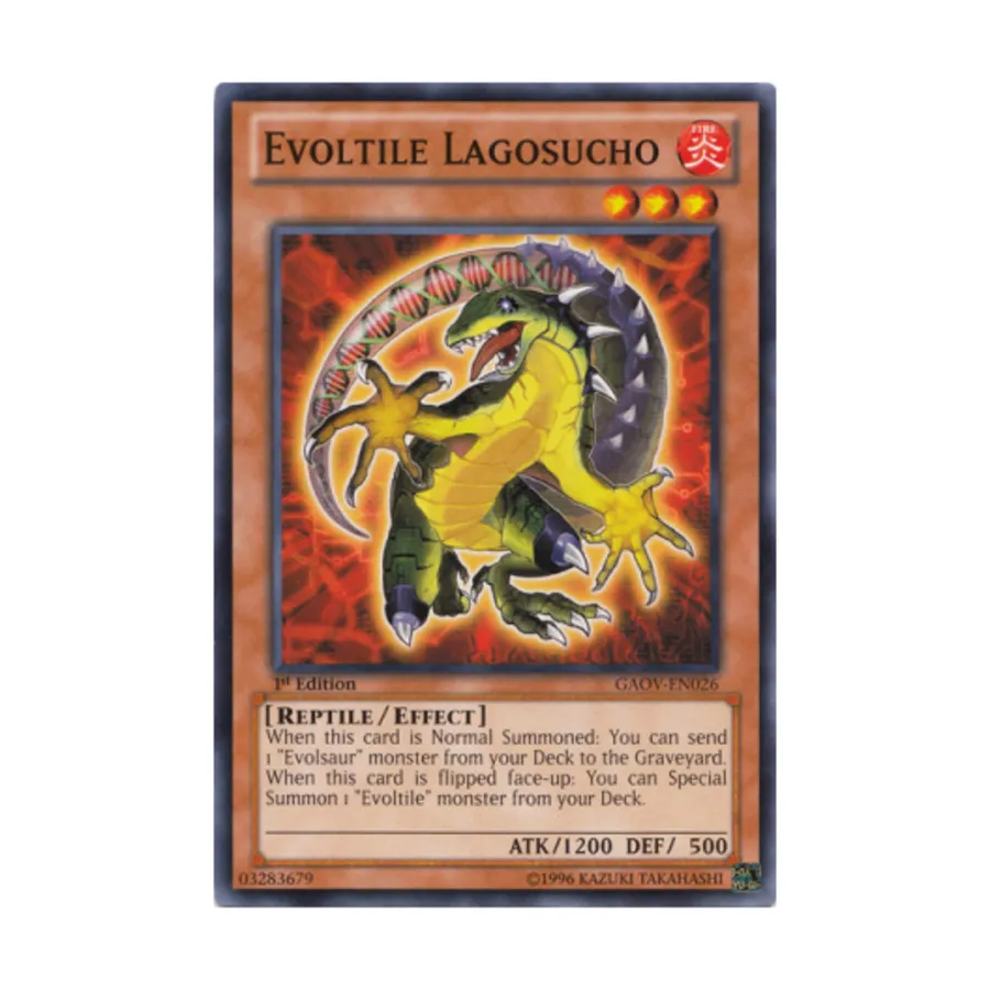 

CCG Эволтиль Лагосучо (Обычный), Yu-Gi-Oh - Galactic Overlord - Singles