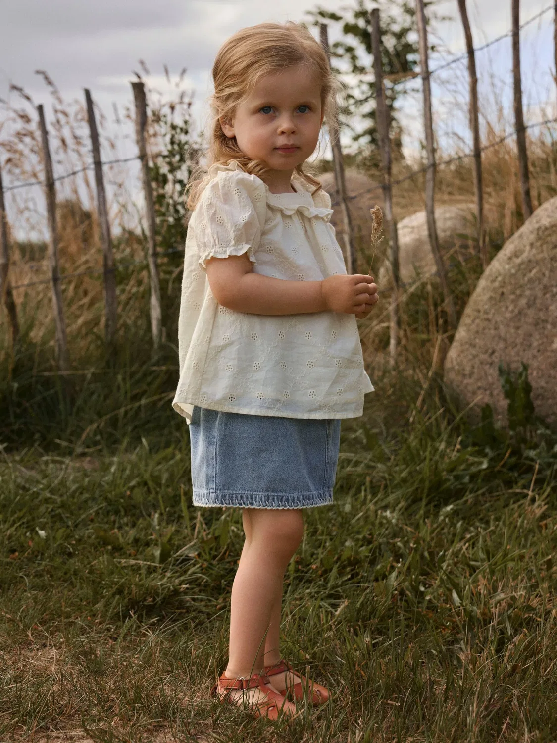 Блузка Lil'Atelier, White — фото 3