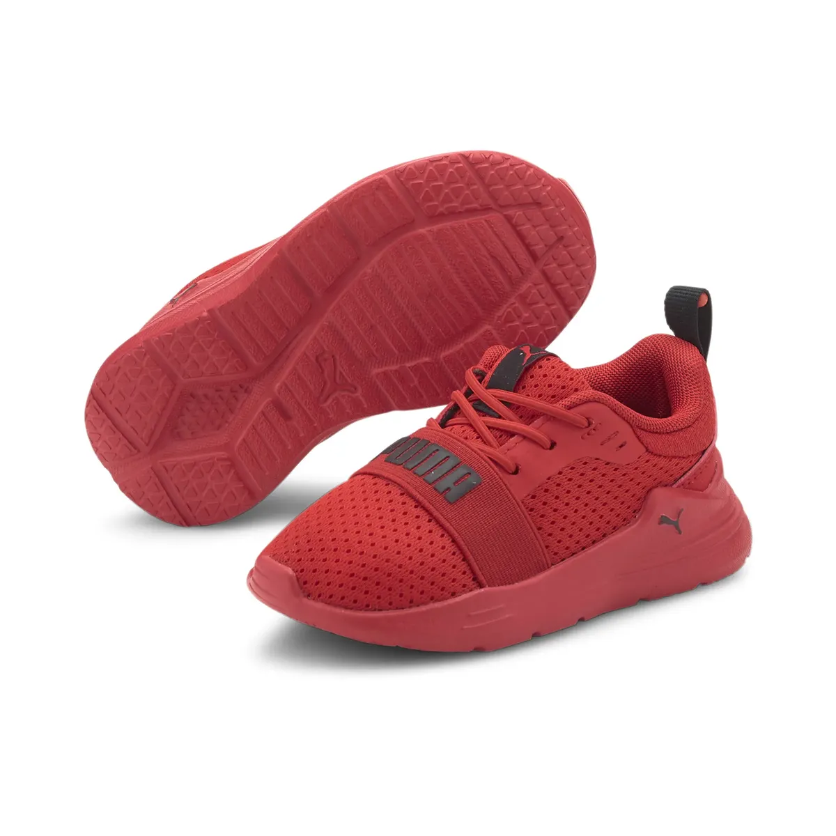 

Кроссовки PUMA "WIRED RUN AC INF", для малышей, цвет High Risk Red- Puma Black